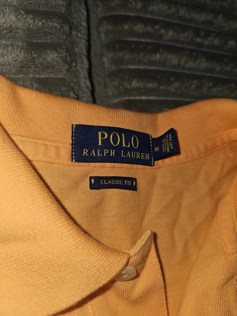 Polo by Ralph Lauren Men’s Orange Short-Sleeve Polo Shirt - SH 10
